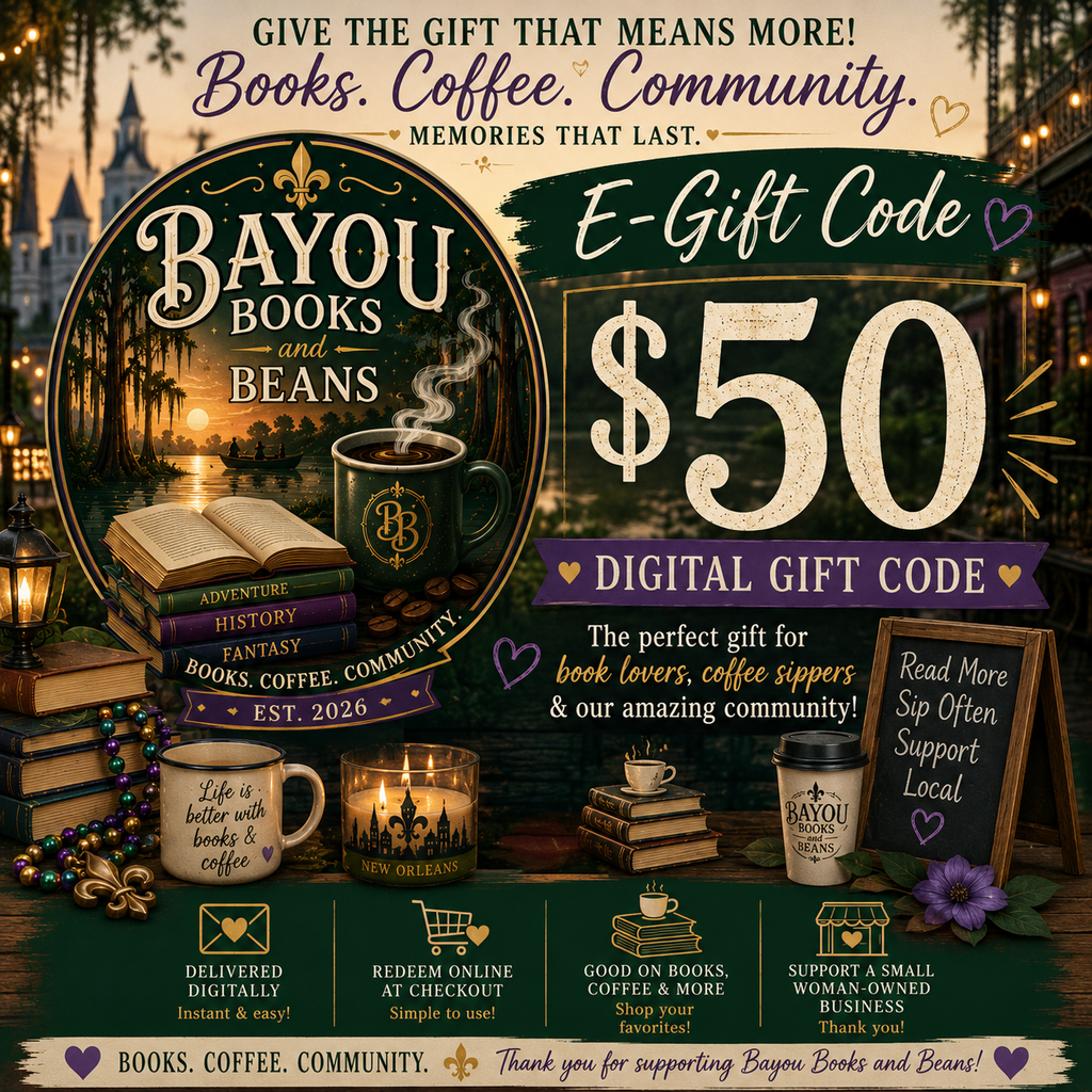 Bayou Books and Beans Digital Gift Code