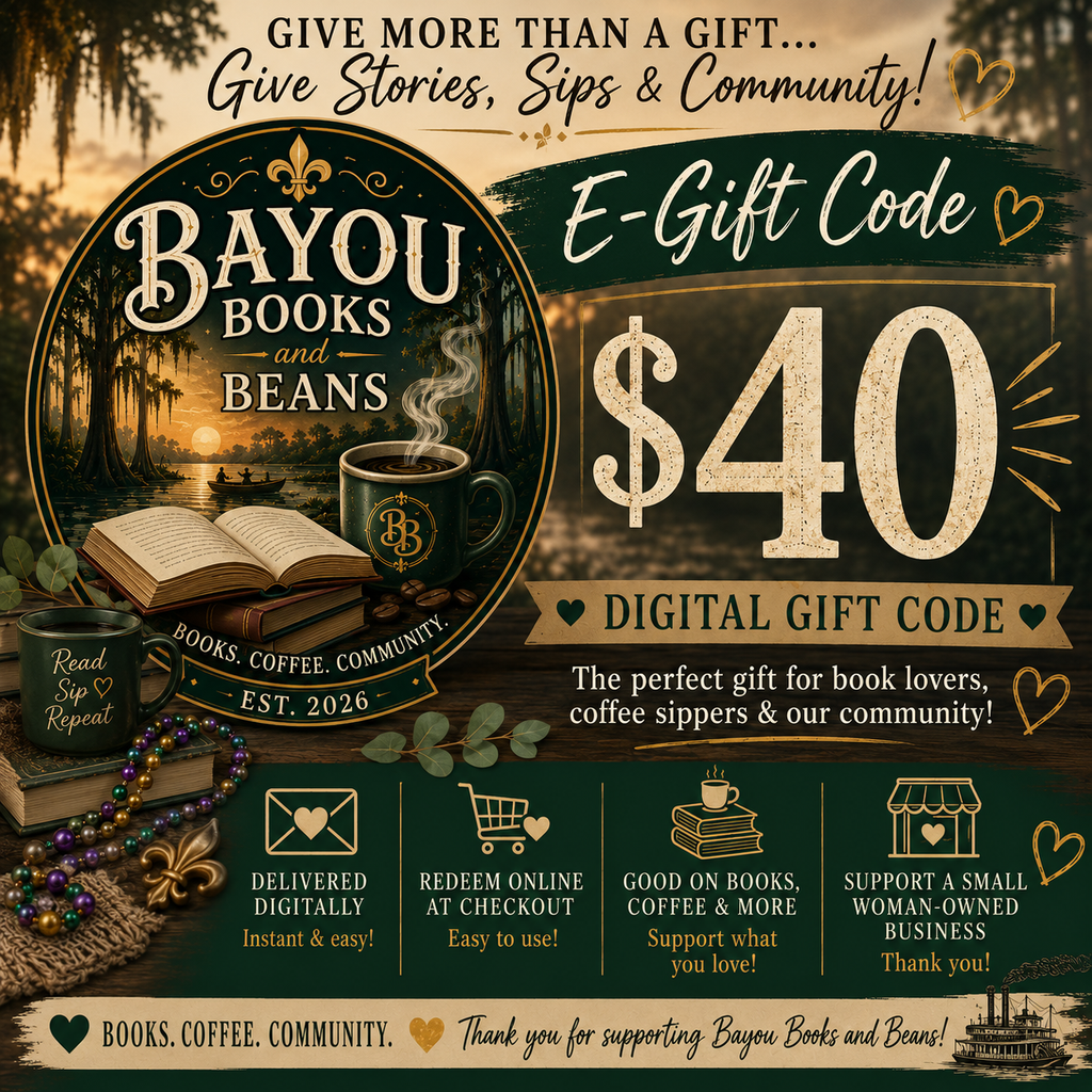 Bayou Books and Beans Digital Gift Code