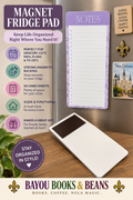 📝💜 MAGNET FRIDGE NOTE PAD! 💜📝