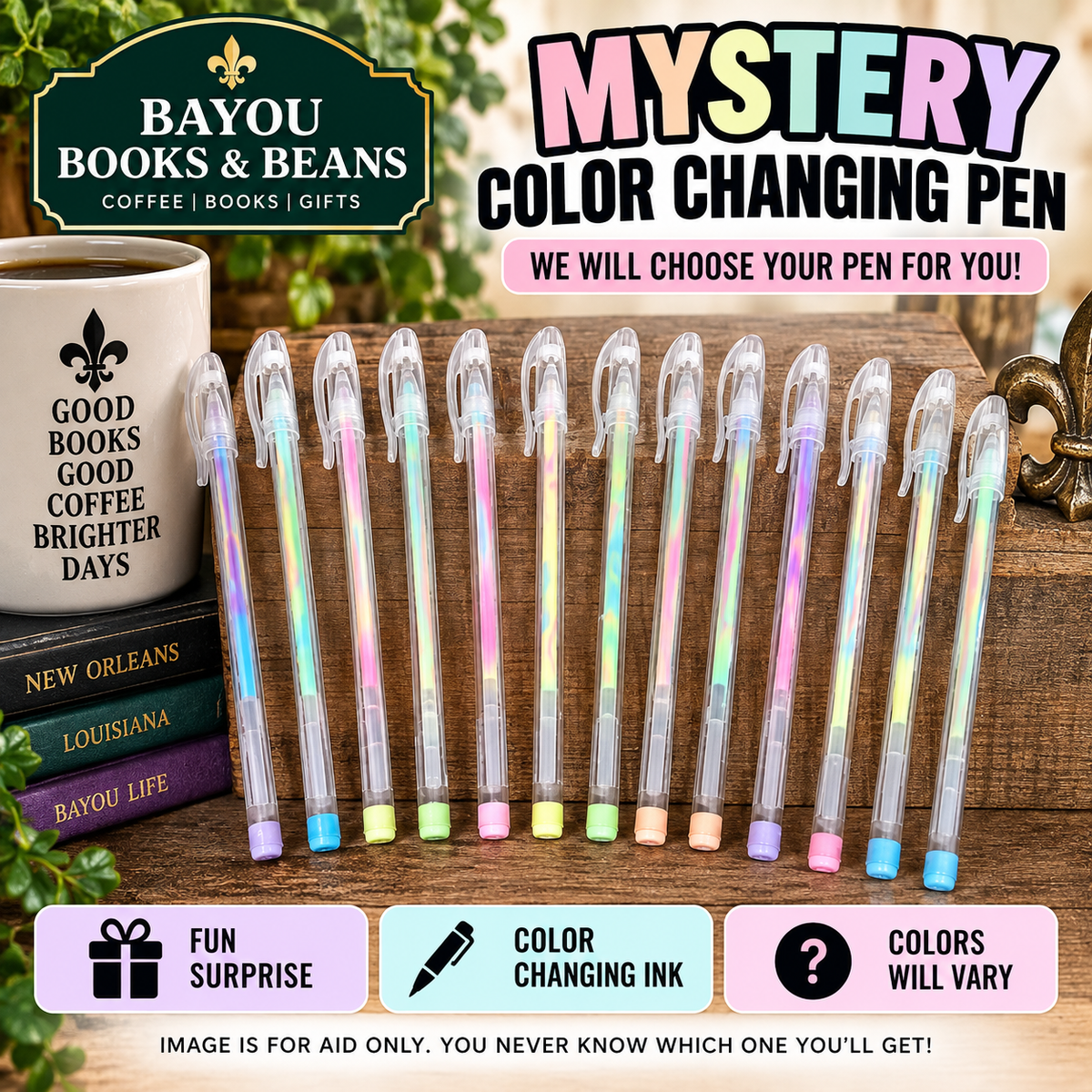 🌈🖊️ MYSTERY COLOR CHANGING PEN! 🖊️🌈