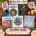 ADULT COLORING BOOKS