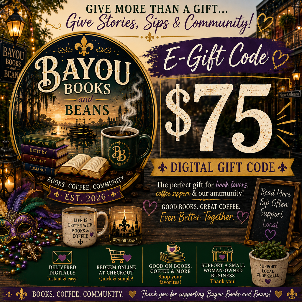 Bayou Books and Beans Digital Gift Code