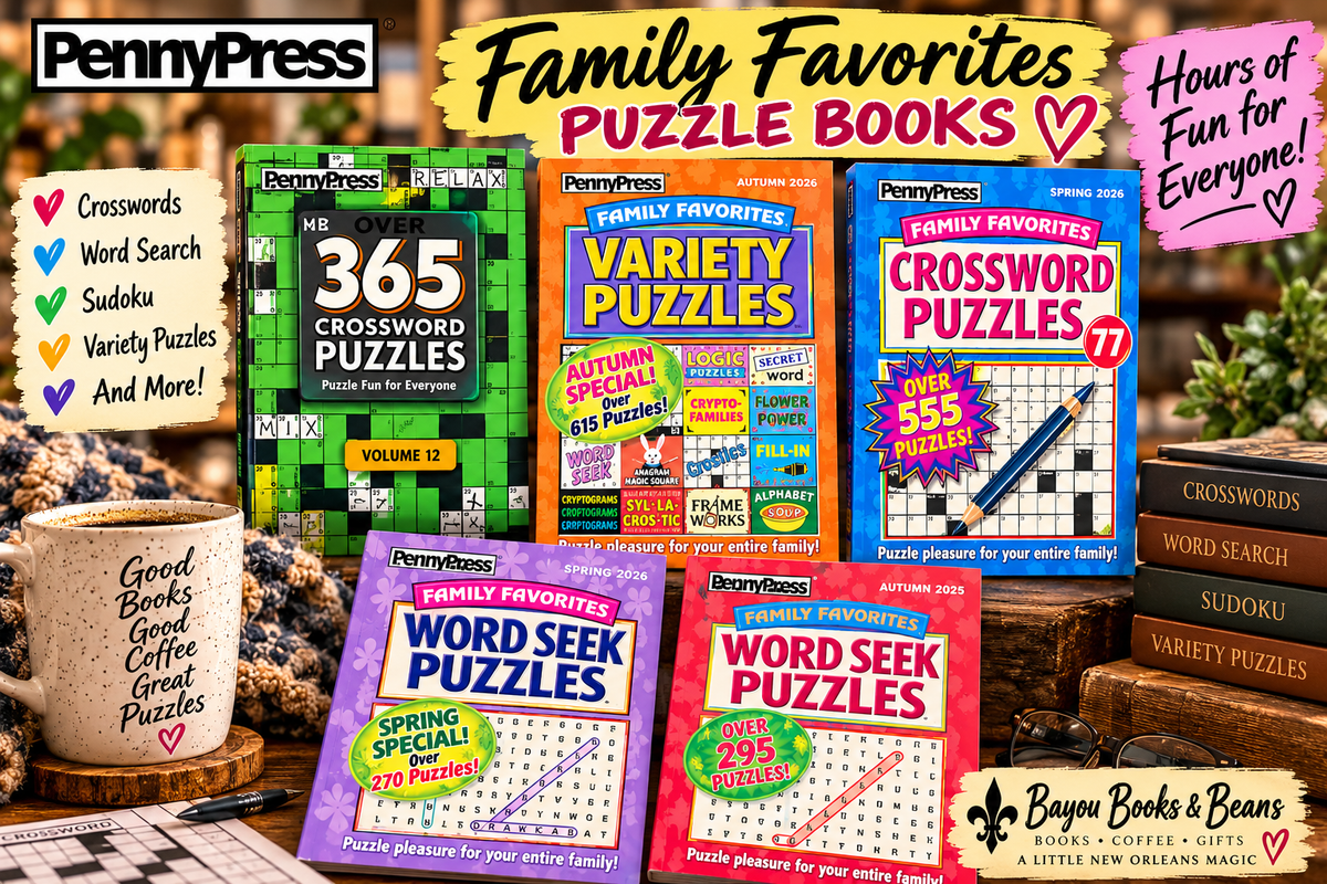 PUZZLE BOOKS!
