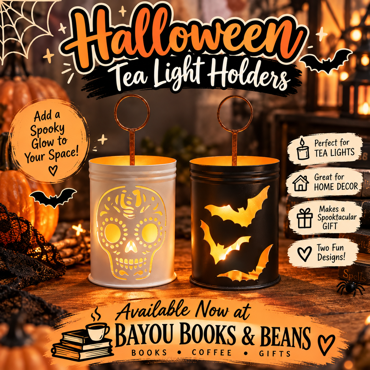Halloween Tea Light Holders