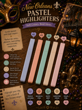Squared Edge Pastel Highlighters