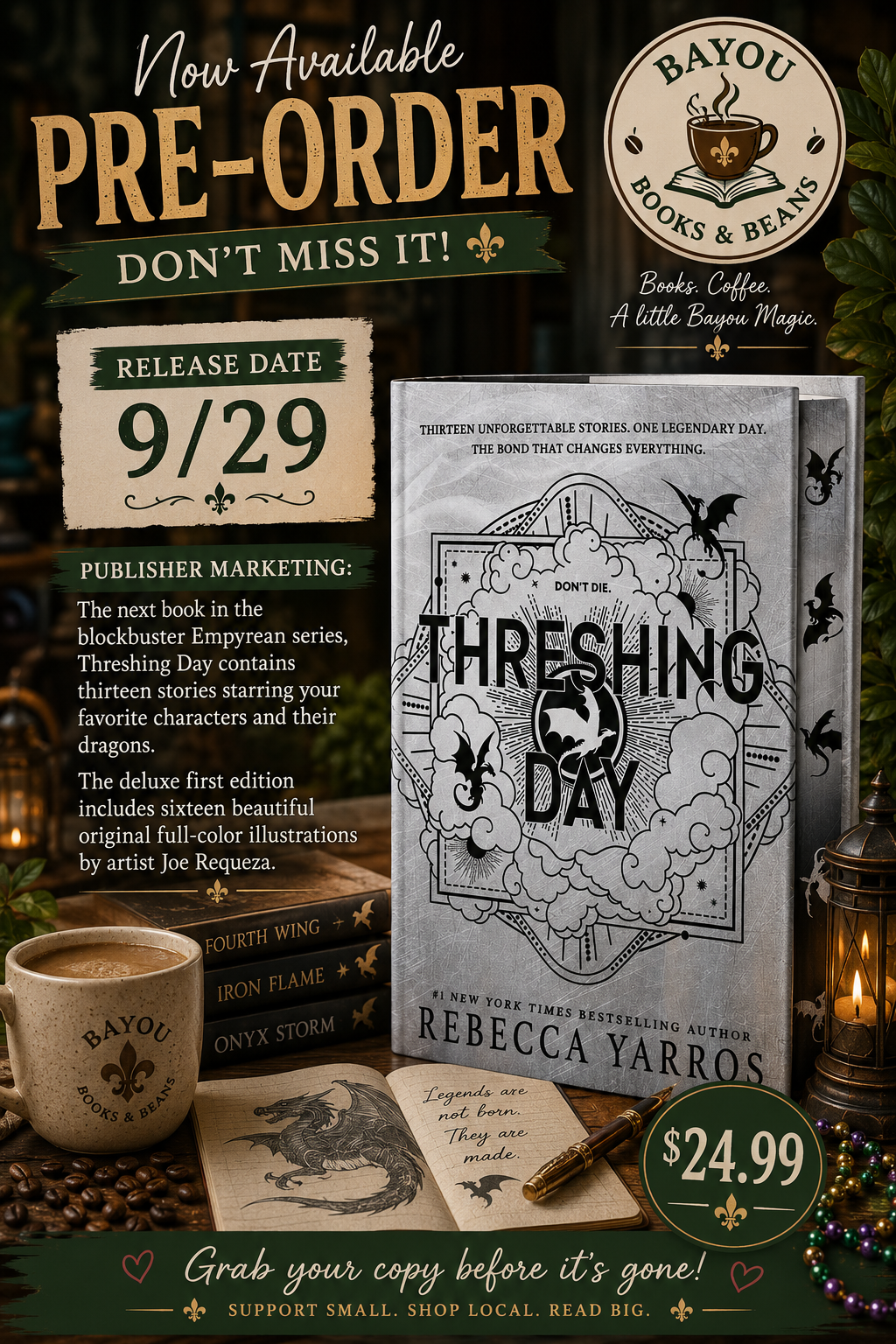 Threshing Day by Rebecca Yaros- PRE-ORDER