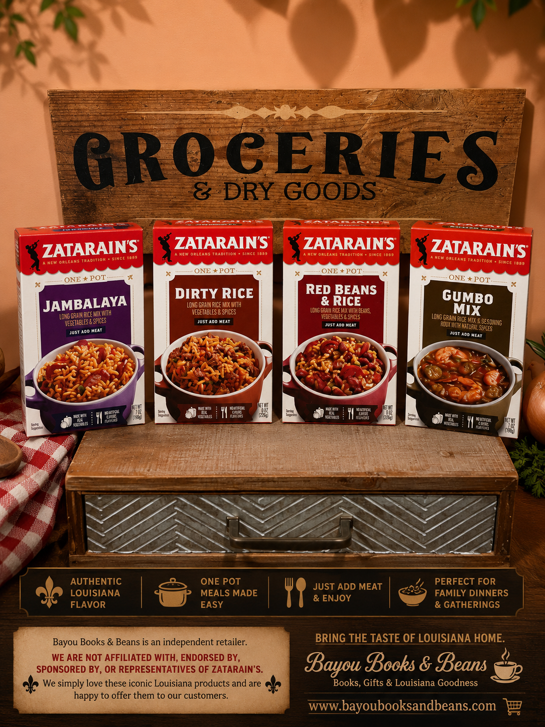 Zatarain’s One-Pot Favorites