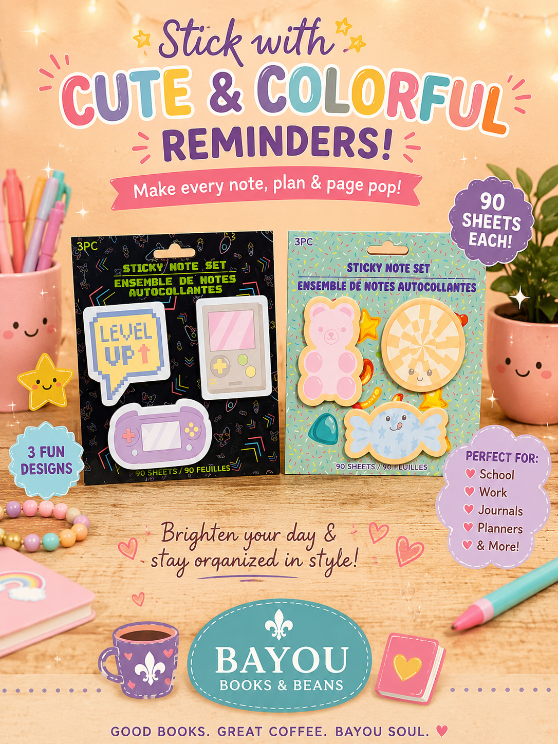 Fun Sticky Note Sets