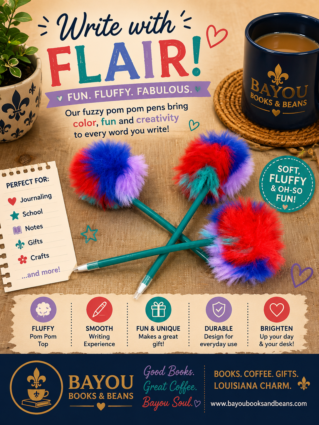 Flair PomPom Pen