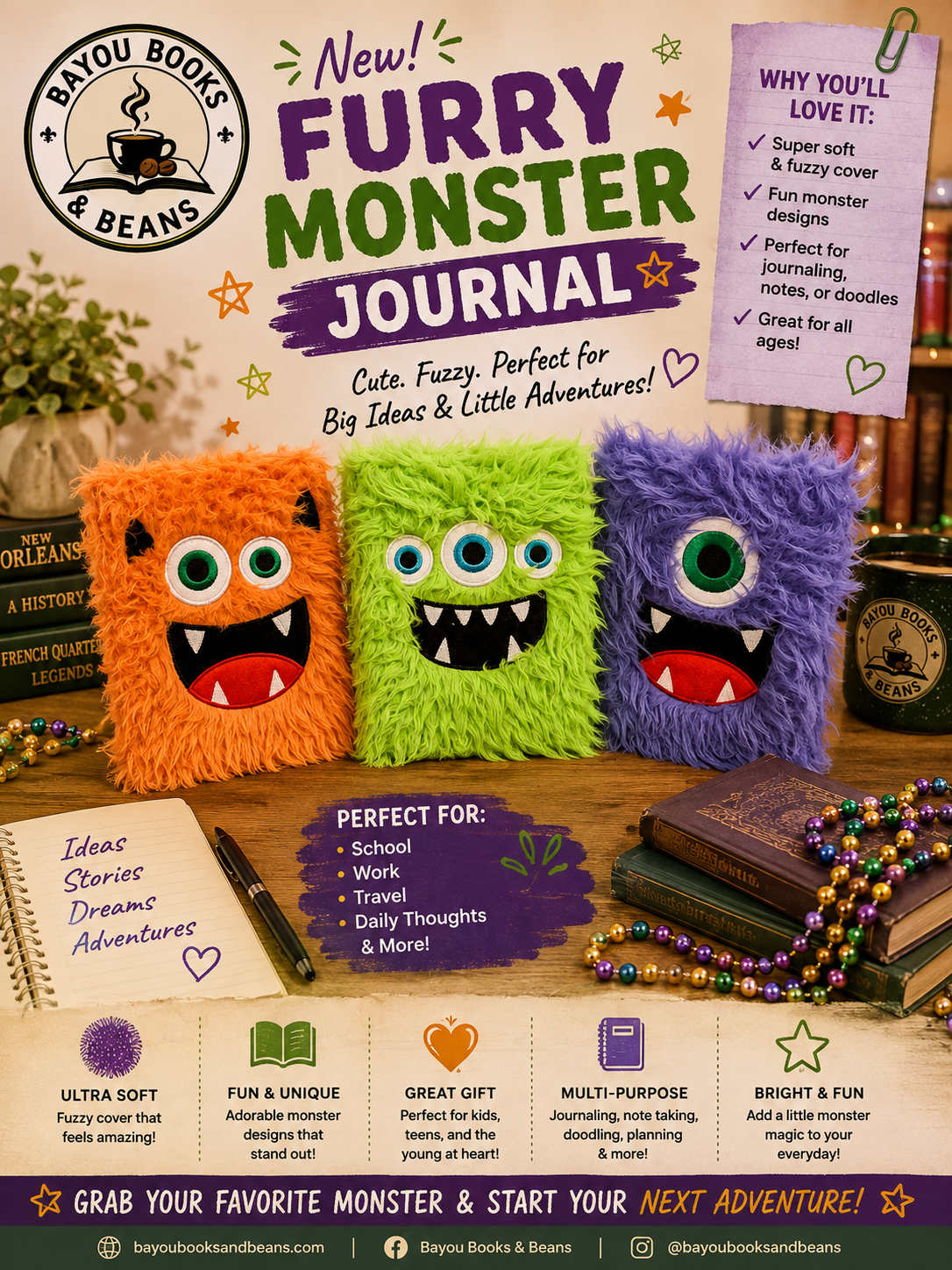 Furry Monster Journal
