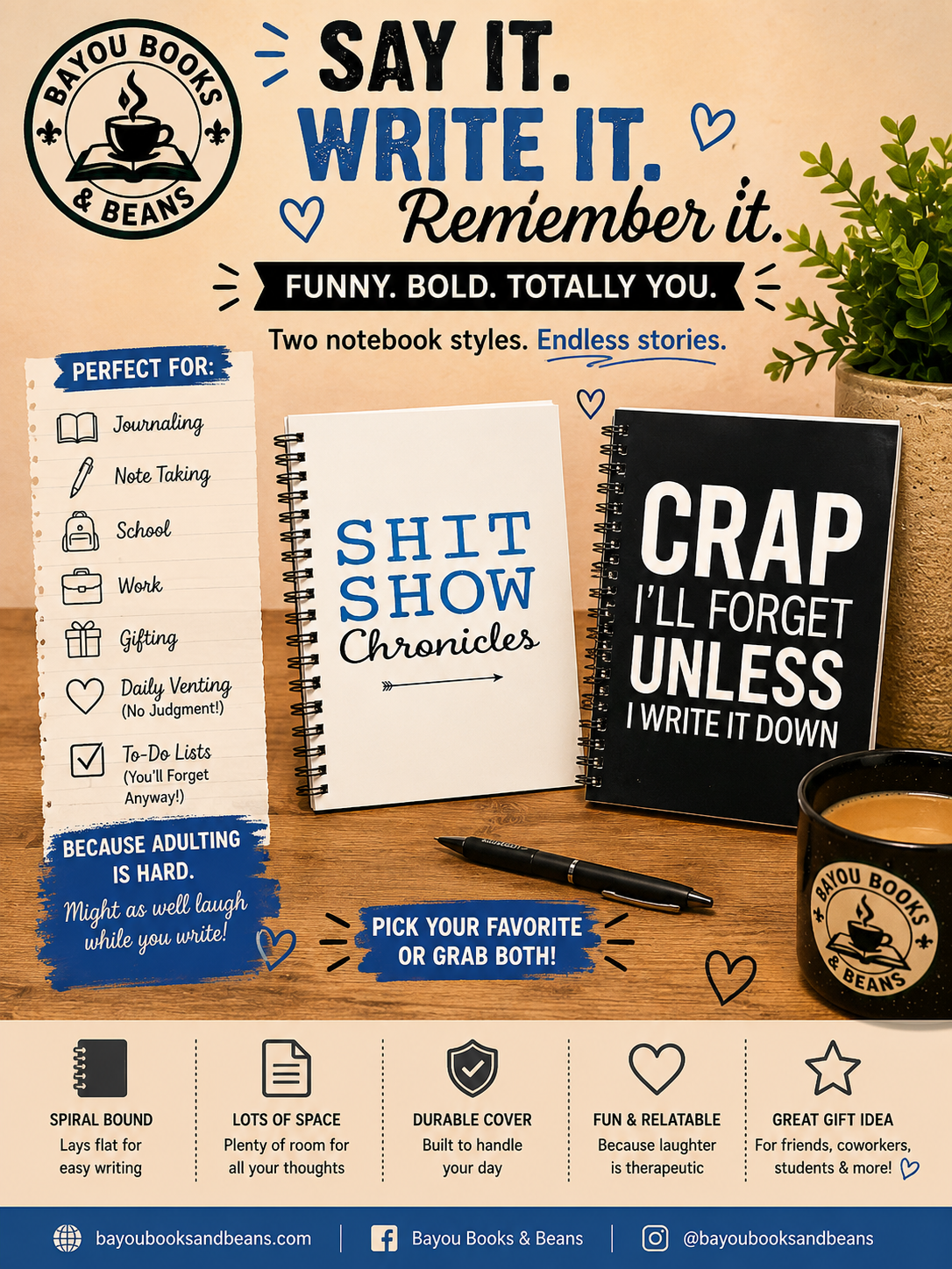 Useless Crap Journals 😜