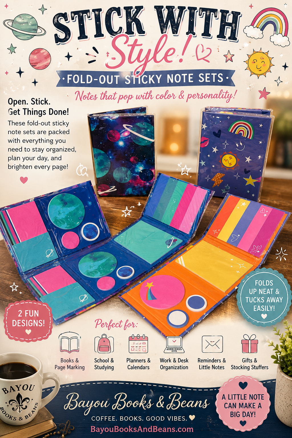 Sticky Note Books