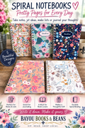 Floral Notebooks