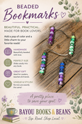 Handmade Beaded Bookmarks