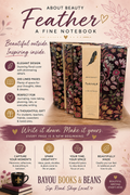 Feather Floral Journal
