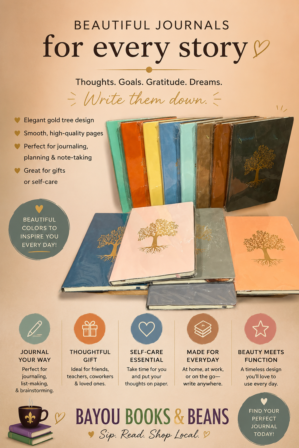 Gold Tree of Life Journal
