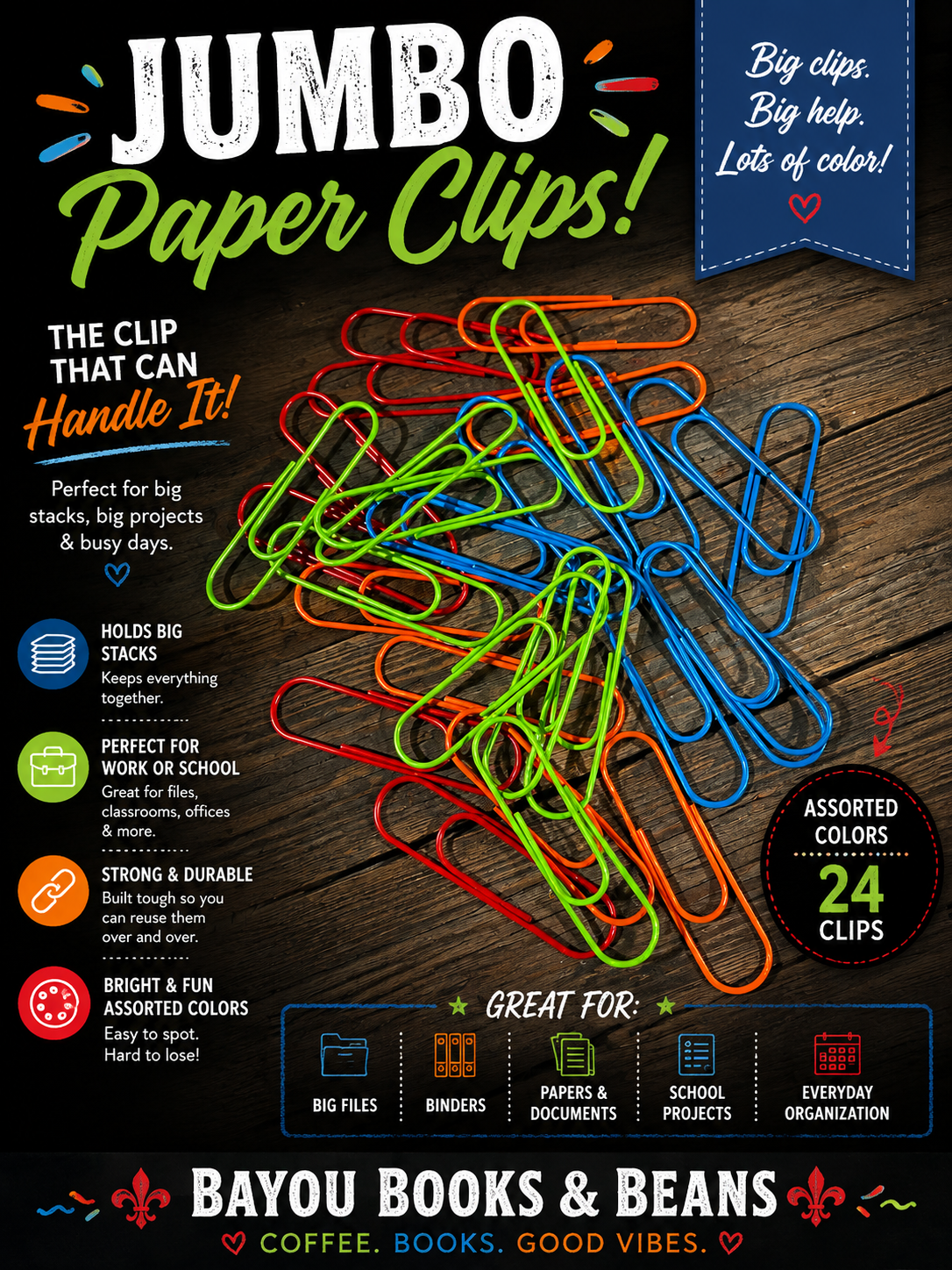 Jumbo Paper Clips