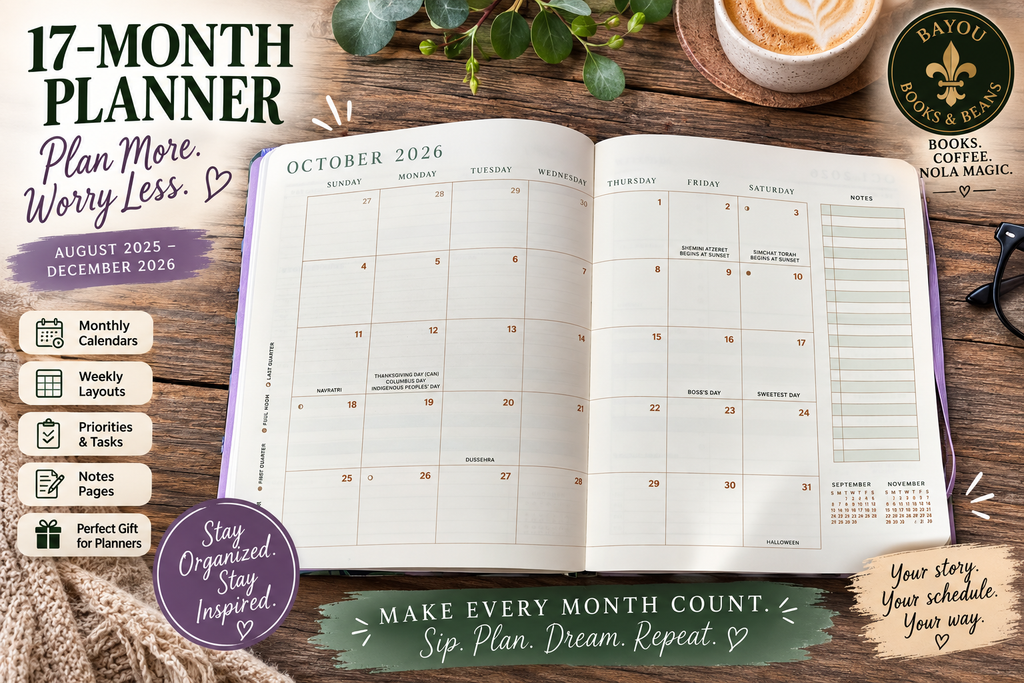 17 Month Planner