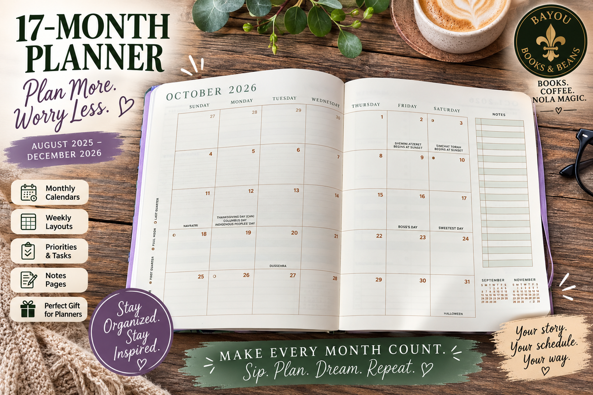 17 Month Planner