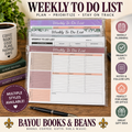Weekly To Do List Pads