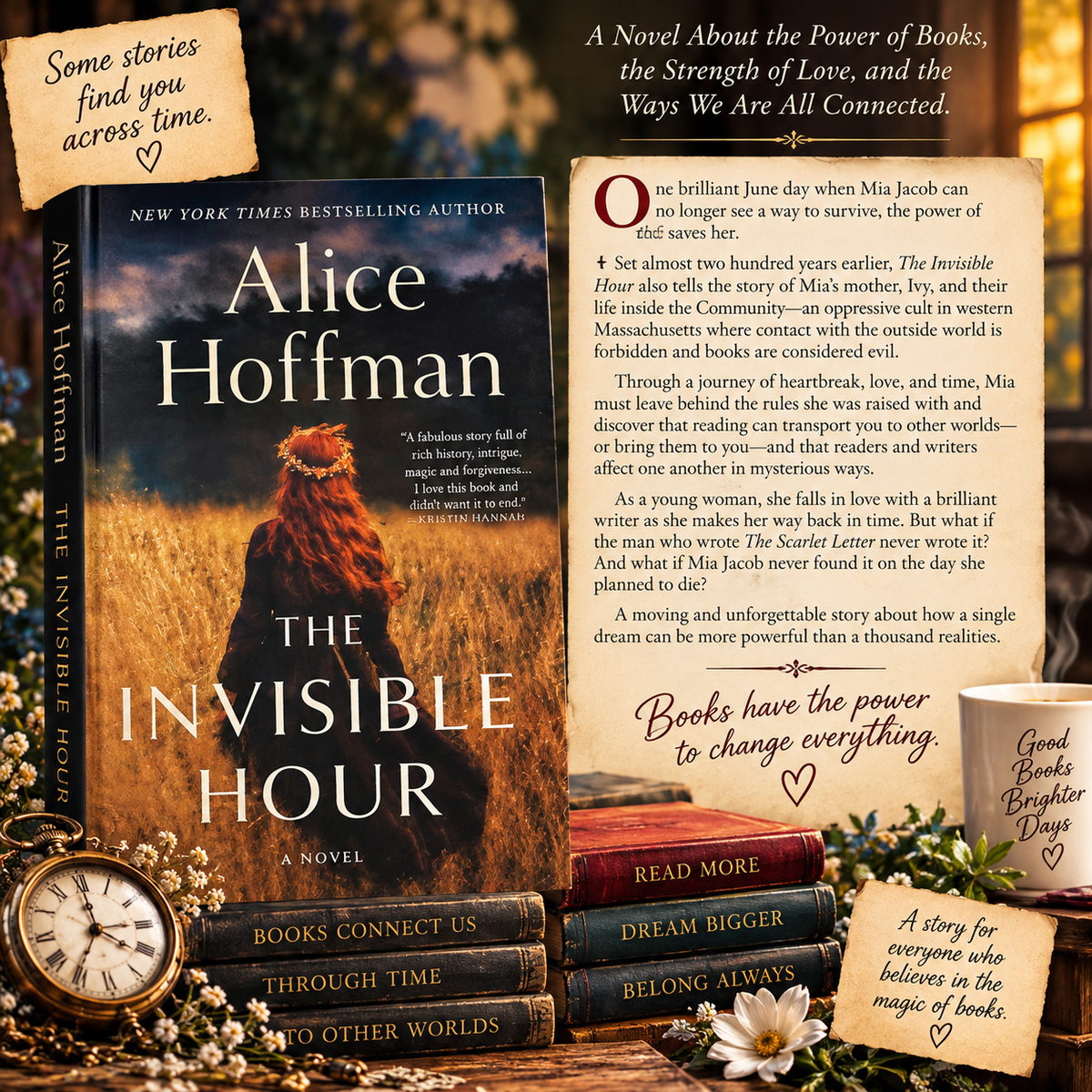 📚✨ THE INVISIBLE HOUR — Alice Hoffman ✨📚