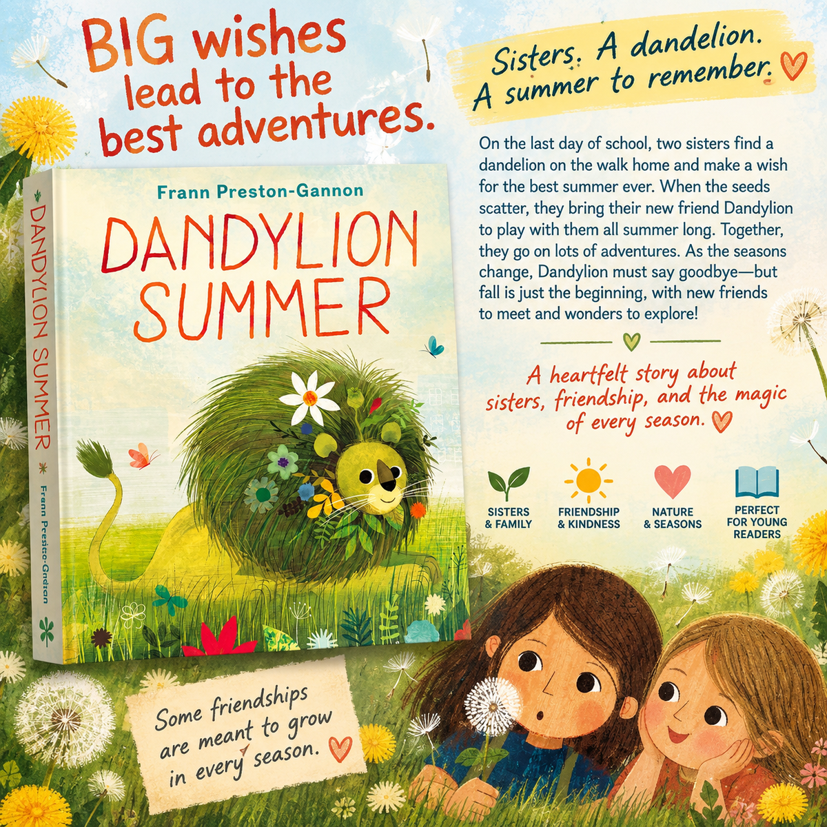 📚 Dandelion Summer by Frann Preston-Gannon