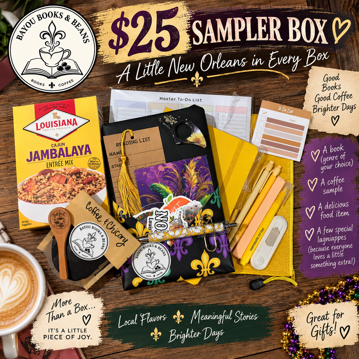 ⚜️ THE $25 BAYOU BOX SAMPLER