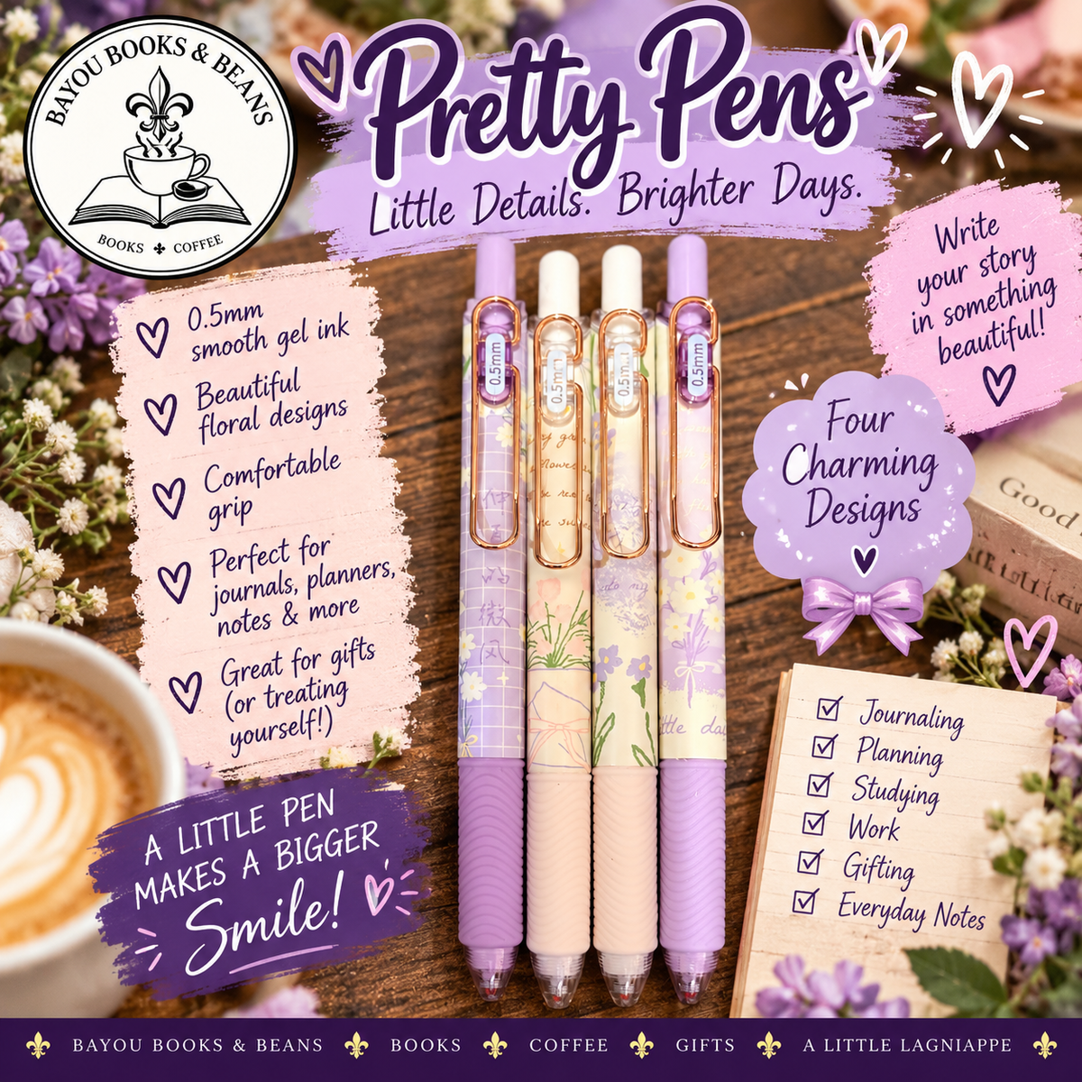 Pretty Purple Pen