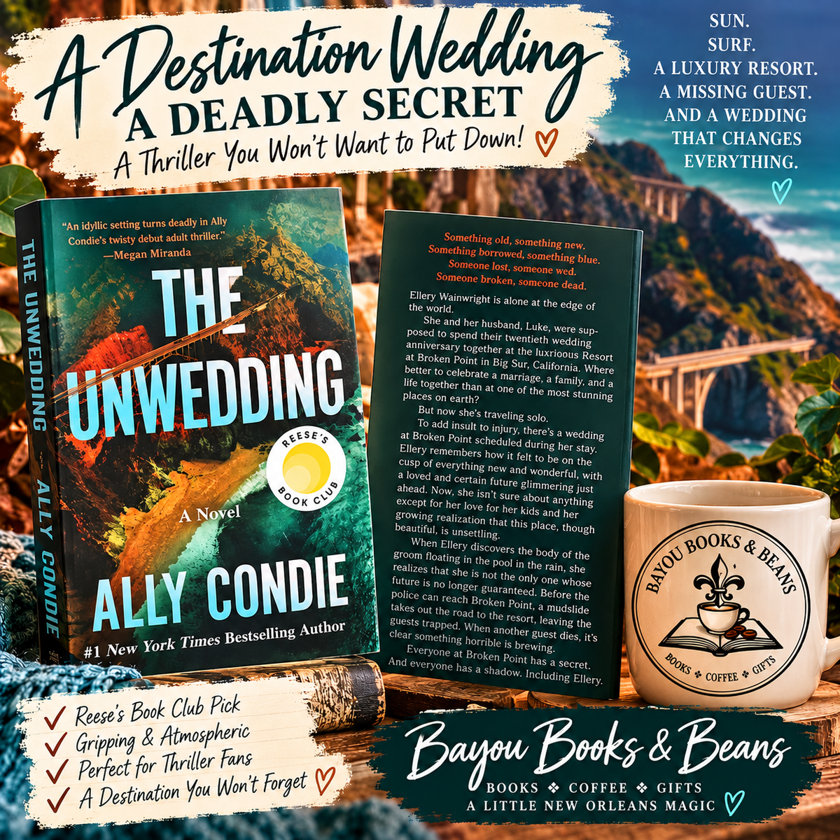 💍🌊 THE UNWEDDING by Ally Condie 🌊💍