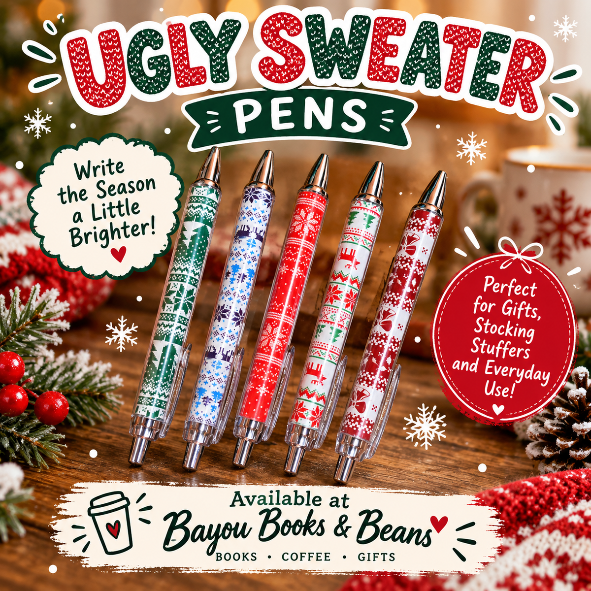 Ugly Sweater Pens