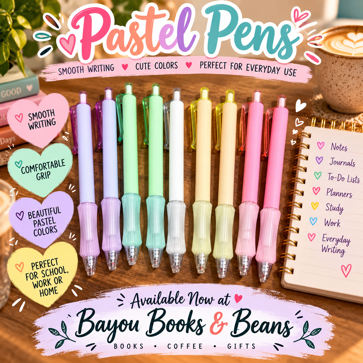 Pretty in Pastel Pens
