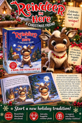 Reindeer In Here - Reindeer Plush and Book