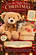 Twas The Night Before Christmas Bear & Book Gift Bundle