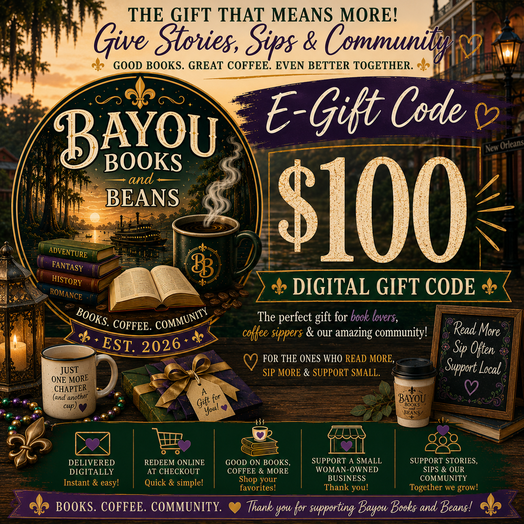 Bayou Books and Beans Digital Gift Code