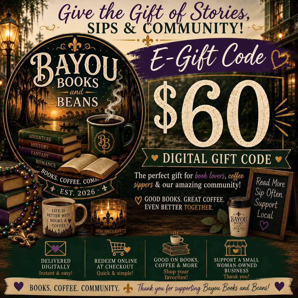 Bayou Books and Beans Digital Gift Code